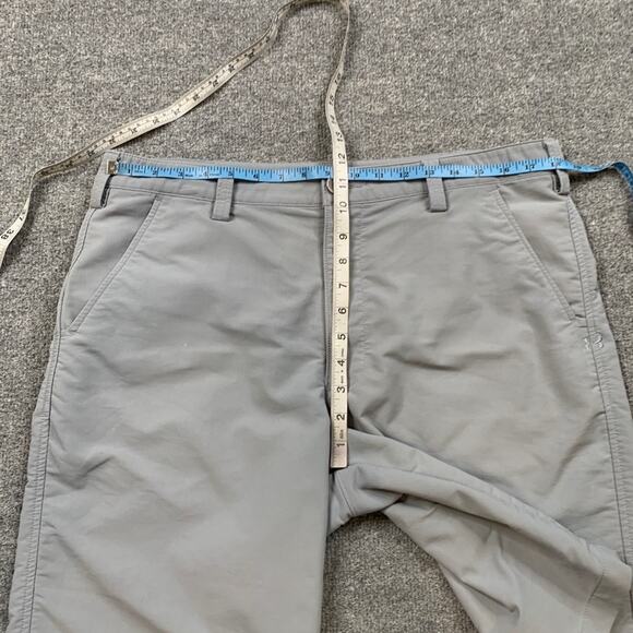 Under Armour Shorts Mens 36 Grey Leaderboard Flat Front Performance Chino Golf - Picture 4 of 11